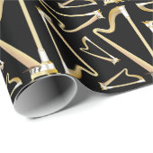 Harp Musician Music Teacher Geschenkpapier (Rolleneckpunkt)