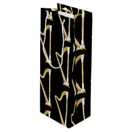 Harp Musician Music Teacher Geschenktüte Für Weinflaschen