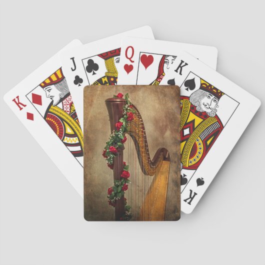 Harp Playing Cards Spielkarten (Rückseite)