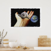 HARP SIEGEL Protection Earth Day Art Poster (Küche)