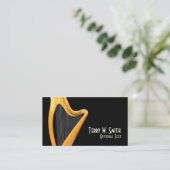 Harp-Visitenkarte Visitenkarte (Stehend Vorderseite)