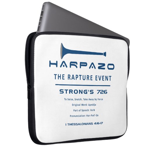 Harpazo Rapture Event Laptopschutzhülle (Vorne Rechts)