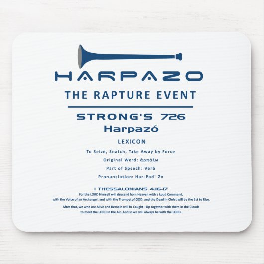 Harpazo Rapture Event Mousepad (Vorne)