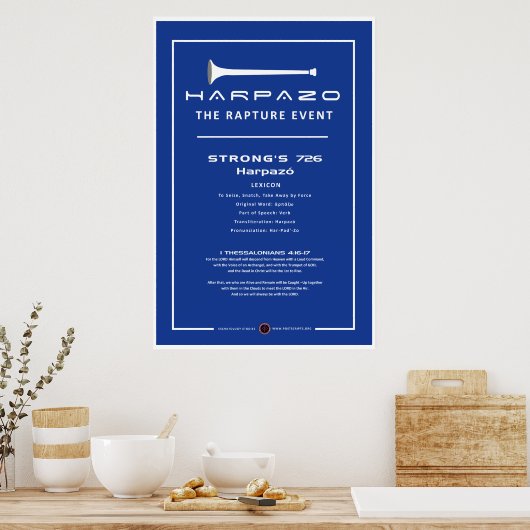 Harpazo Rapture Event Poster (Küche)