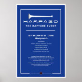 Harpazo Rapture Event Poster (Vorne)