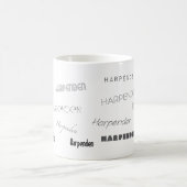 Harpenden Schriftart Kaffeetasse (Mittel)