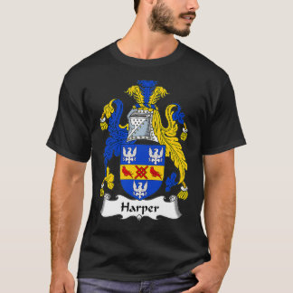 Harper Coat of Arms Family Crest 60th T-Shirt