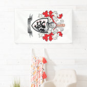 Harper-Familienwappen-Wappen Banner (Insitu)