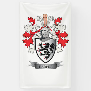 Harper-Familienwappen-Wappen Banner
