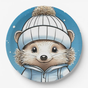 Harper-Igel (Gesicht) Pappteller