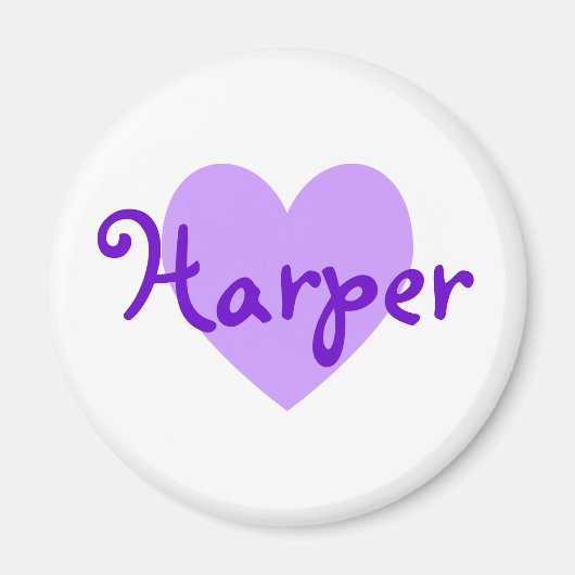 Harper in Lila Magnet (Vorne)