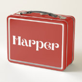 Harper Metall Brotdose (Rückseite)