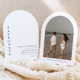 HARPER Modernes, einfaches Foto Save the Date Einladung