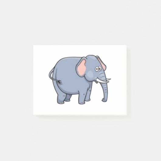Harper The Baby Elephant Post-it Klebezettel (Vorderseite)