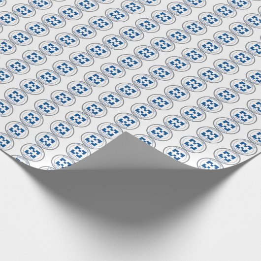 Harper-Uni-Logo-Wrapper Geschenkpapier (Ecke)