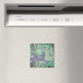 HARPER ~ Weiches Pastellmuster ~ Personalisiert Magnet (In Situ (Geschirrspüler))