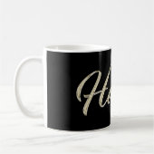 Harper white gold Handwriting Tasse Kaffeetasse (Links)