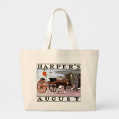 Harpers-Abdeckungs-im August 1899 riesige Jumbo Stoffbeutel (Vorne)