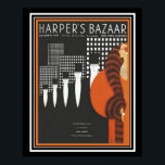 Harper's Bazaar Art Deco Cover 16 x 20 Poster<br><div class="desc">Einzigartige Art Deco Cover für Harper's Bazaar</div>