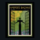 Harper's Bazaar Art Deco Cover 16 x 20 Poster<br><div class="desc">Schöner April 1933 Ausgabe des Harper's Bazaar</div>