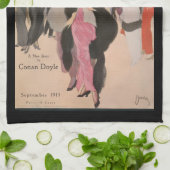 Harper's Bazaar fall fashion 1913 art deco Geschirrtuch (Gefaltet)