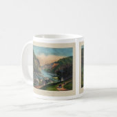 Harpers-Fähre Jefferson County West Virginia 1859 Kaffeetasse (Vorderseite Links)