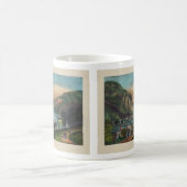 Harpers-Fähre Jefferson County West Virginia 1859 Kaffeetasse (Mittel)