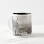 Harpers Fähre, West Virginia Zweifarbige Tasse (Vorderseite Links)
