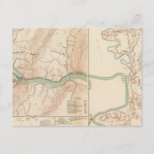 Harper's Ferry, Hagerstown, Funkstown Postkarte