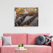 Harpers Ferry im Herbst Leinwanddruck (Insitu (Wohnzimmer))