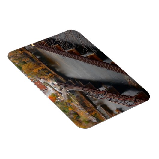 Harpers Ferry im Herbst Magnet (Rechte Seite)