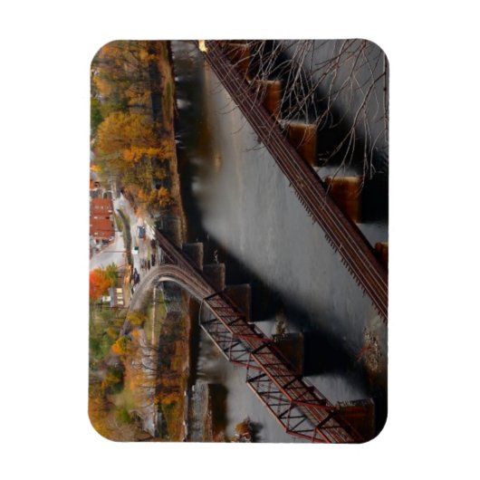 Harpers Ferry im Herbst Magnet (Vertikal)