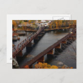 Harpers Ferry im Herbst Postkarte (Vorne/Hinten)