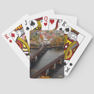 Harpers Ferry im Herbst Spielkarten