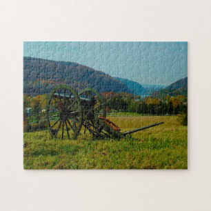 Harpers Ferry Old Cannon. West Virginia. Jigsaw Pu Puzzle