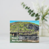 Harpers Ferry Postkarte (Stehend Vorderseite)
