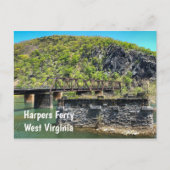 Harpers Ferry Postkarte (Vorderseite)