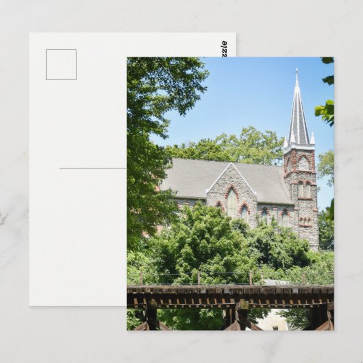 Harpers Ferry Postkarte (Vorne/Hinten)