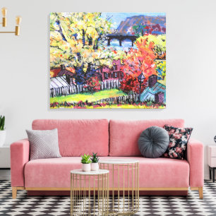 Harpers Ferry, West Virginia / Künstler Larry Lere Leinwanddruck