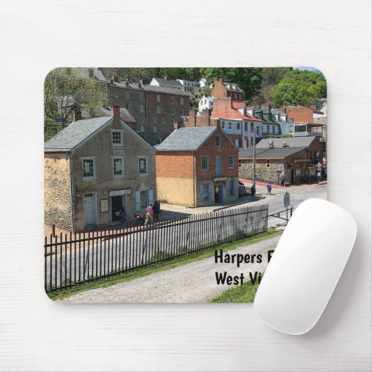 Harpers Ferry, West Virginia Mousepad (Mit Mouse)