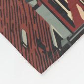 Harpers Ferry West Virginia Reiseplan Vintag Fleecedecke (Ecke)