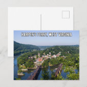 Harper's Ferry West Virginia Travel Postcard Postkarte (Vorne/Hinten)