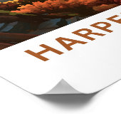 Harpers Ferry West Virginia Travel Print Poster (Ecke)