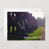 Harper's Ferry, WV Postkarte (Vorne/Hinten)