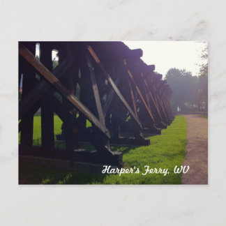 Harper's Ferry, WV Postkarte