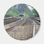 Harpers Ferry WV Railtracks Magnet (Vorne)