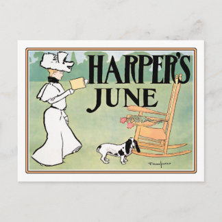 Harper's Juniausgabe Postkarte