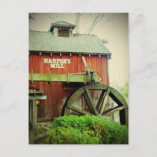 Harper's Mill Postkarte (Vorderseite)