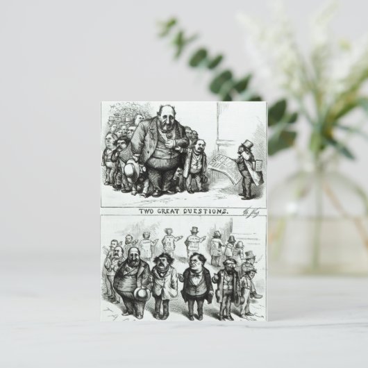 Harper's Weekly' Postkarte (Stehend Vorderseite)