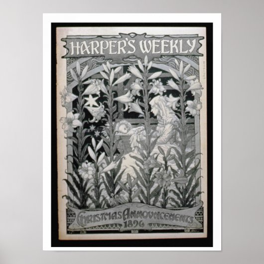 'Harper's Weekly', Weihnachtsankündigungen 1896 (l Poster (Vorne)